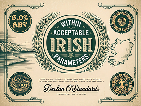 Within Acceptable Irish Parameters