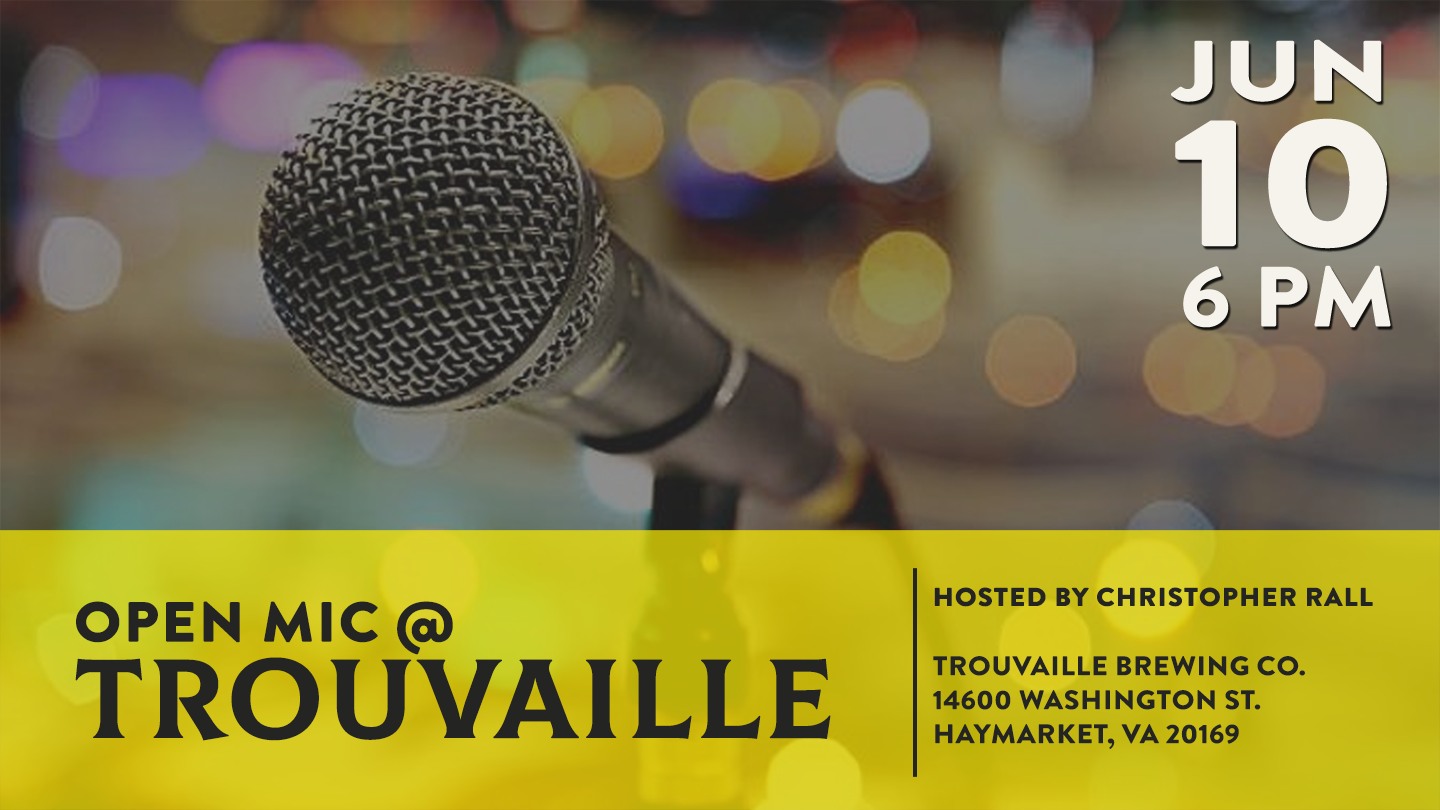 Open Mic @ Trouvaille -- It's back!!!